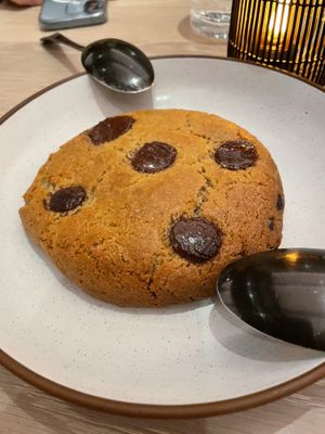 Big cookie  at PLANTA Cocina in Washington