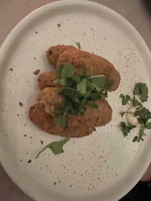 Croquetas  #Veganuary at PLANTA Cocina in Washington