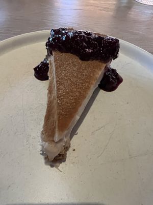 Horchata cheesecake  #Veganuary at PLANTA Cocina in Washington