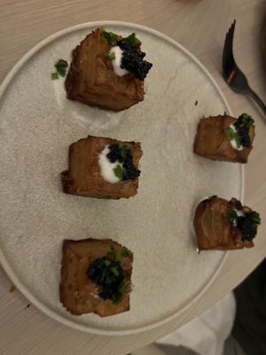 1,000 Layer Crispy Potatoes  #Veganuary at PLANTA Cocina in Washington