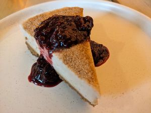 Horchata Cheesecake at PLANTA Cocina in Washington