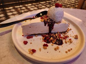 Peanut butter pie (June special) at PLANTA Cocina in Washington
