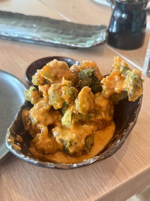 Try making this kind of broccoli at home! (You can’t!) 🥦   at PLANTA Cocina in Washington