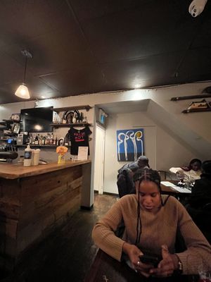 The restaurant   at Afrobeat Kitchen in Toronto