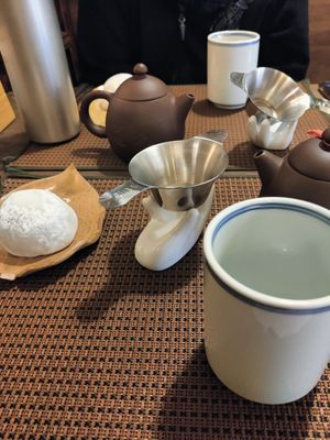 Mochi at Interior de Té in Barcelona