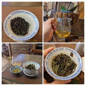 Duckshit Oolong (amazing, the name lies to you) at Interior de Té in Barcelona