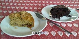 Bakewell Tart and Chocolate & Beetroot Cake at Moose's Kitchen in Hastings