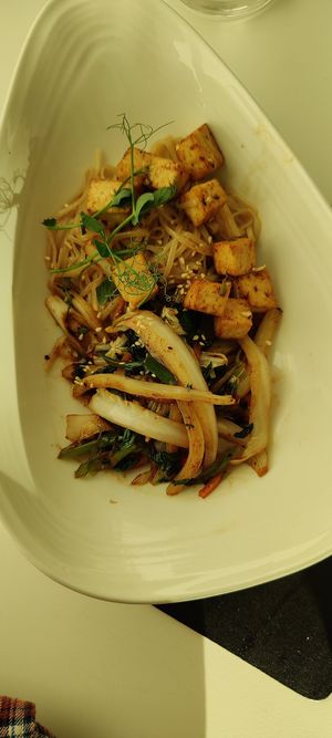 Tamari Marinated Tofu at Piatto Nero Ristorante in Mellieha