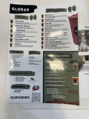 Great choices and vegan default bias   at Globar in Bondi Junction