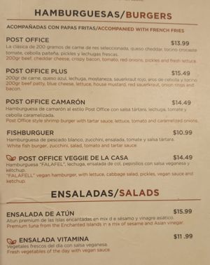  at Post Office Food and Beer in Puerto Baquerizo Moreno