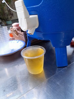 Free iced tea at Vượng Cát in Ho Chi Minh City