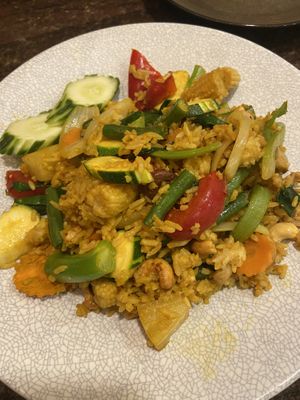 Pineapple fried rice   at D'elephant  in Richmond