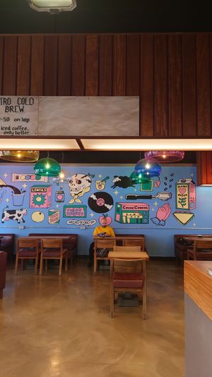 Inside at Hustle in Belfast