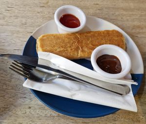 Sausage roll at Hustle in Belfast