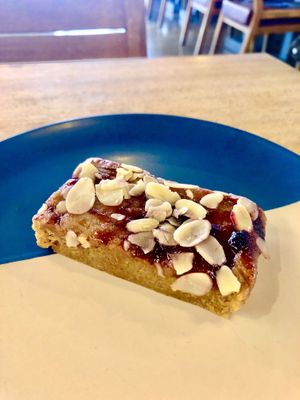 Bakewell slice  at Hustle in Belfast