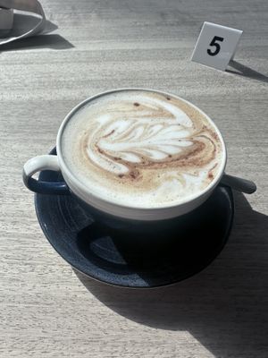 Chai latte   at Hustle in Belfast