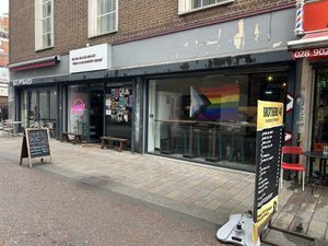 Exterior m  at Hustle in Belfast