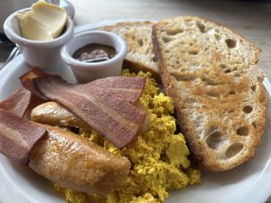 All day brekkie   at Hustle in Belfast