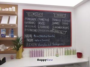 My fav flavours were pistacchio and almond, but the lemon-sage was great too. at Il Gelato Amico - San Massimo in Turin