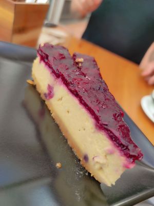 Tarta de queso at inner you vegan in Tenerife