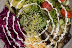 Inner you café
Homemade, guten-free, plant-based
Pesto Quinoa Bowl at inner you vegan in Tenerife