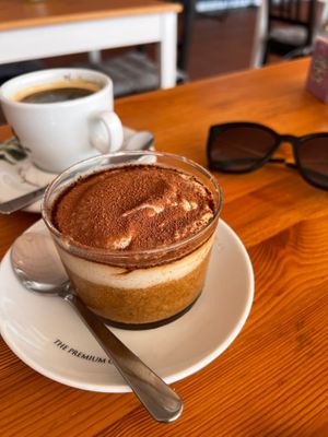 Plant based Tiramisú (no sugar added)💜 at inner you vegan in Tenerife