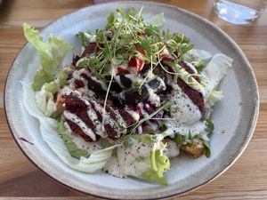 Tahini Quinoa Bowl  at inner you vegan in Tenerife