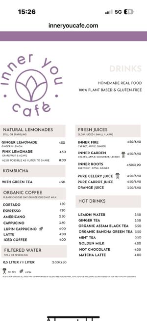   at inner you vegan in Tenerife