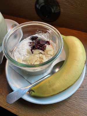 Overnight oats  at Brenner in Vienna