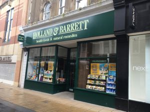 Outside at Holland & Barrett in Darlington
