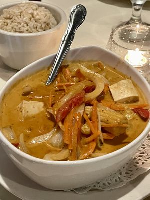 #52 Pa-Nang curry  at Ricky's Thai  in Skillman