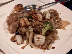 #59 Pad Hai Lum “No egg"  at Ricky's Thai  in Skillman