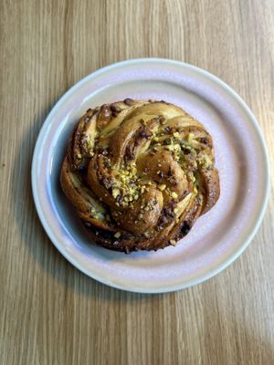 vegan pistacchio roll  at Bloom Bakery in Bratislava