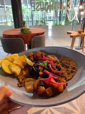 Plant based Afro fusion  at Afrixali Mar Bistro - Maybe closed in Tulum