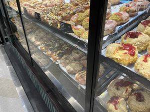 More vegan donuts  at Round Tripla Café in Helsinki