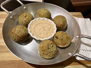 Falafels  at Absoluto Hamburgueria in Nova Friburgo