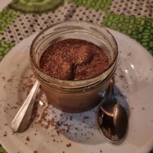 Mousse de chocolate vegan at Bowlavista - Good Greens in Boa Vista
