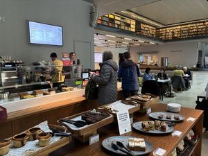   at Bodleian Library Café in Oxford