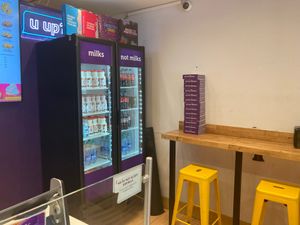 Inside shop at Insomnia Cookies - 2nd Ave in New York City