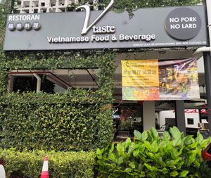 Previously a non vegetarian restaurant, changed to pure Vegetarian after boss becomes vegetarian himself at V Taste Vegetarian Cafe in Johor Bahru