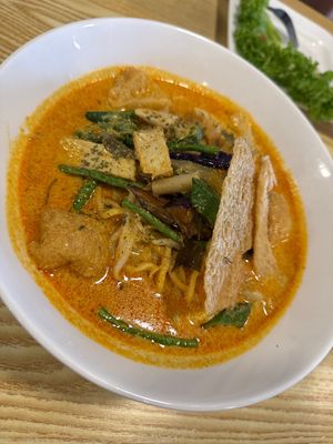 Laksa   at V Taste Vegetarian Cafe in Johor Bahru
