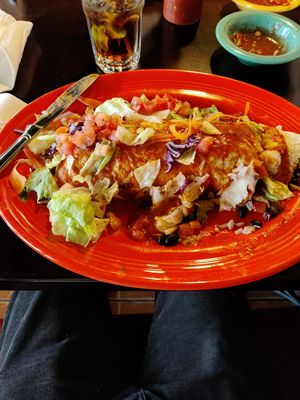 Garden Fresco burrito at Frontera Grill in Chicopee