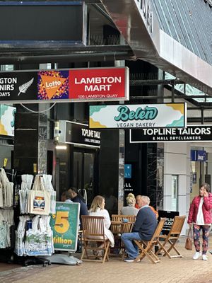   at Belén Vegan Bakery in Wellington