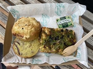   at Belén Vegan Bakery in Wellington