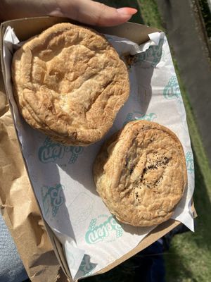 Pies   at Belén Vegan Bakery in Wellington