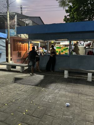   at Tacos Los Peches in Flores