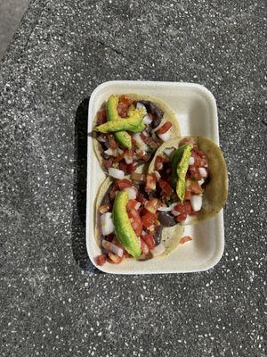   at Tacos Los Peches in Flores