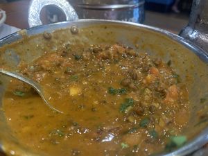 Medium is spicy!!  at Little India in American Fork