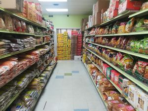 Dried grains, pulses, etc. at Everest Indian Grocery Store in Lancaster