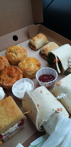 Wraps were delicious 🌱💚 at The Good Apple Cafe in Sunderland